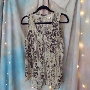 Mine / brown tank top